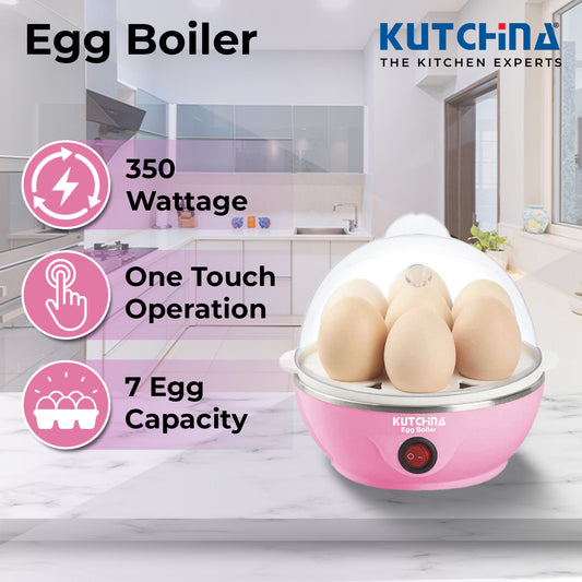 Kutchina Egg Boiler Machine â€“ Egg Poacher, Omelette Maker, 7 Eggs