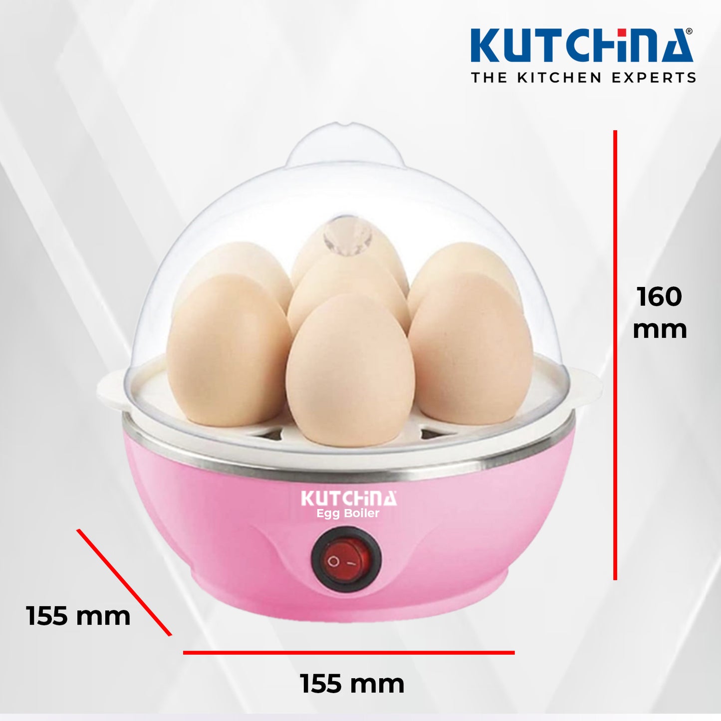Kutchina Egg Boiler Machine â€“ Egg Poacher, Omelette Maker, 7 Eggs