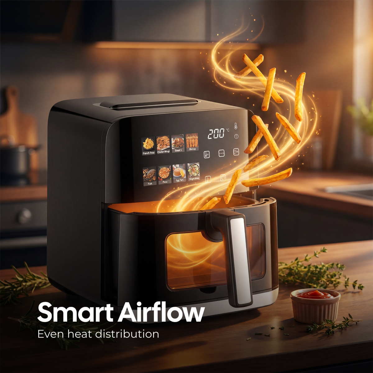 AirNest Air Fryer 6.5L