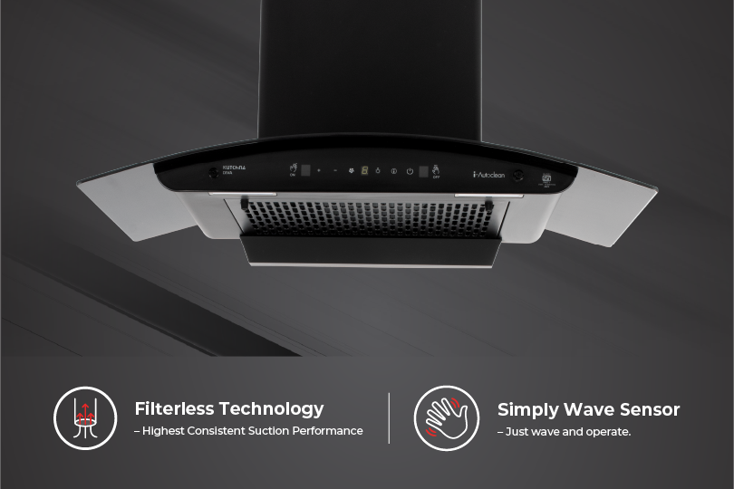 CROME 60 1350 CMH Auto Clean Chimney