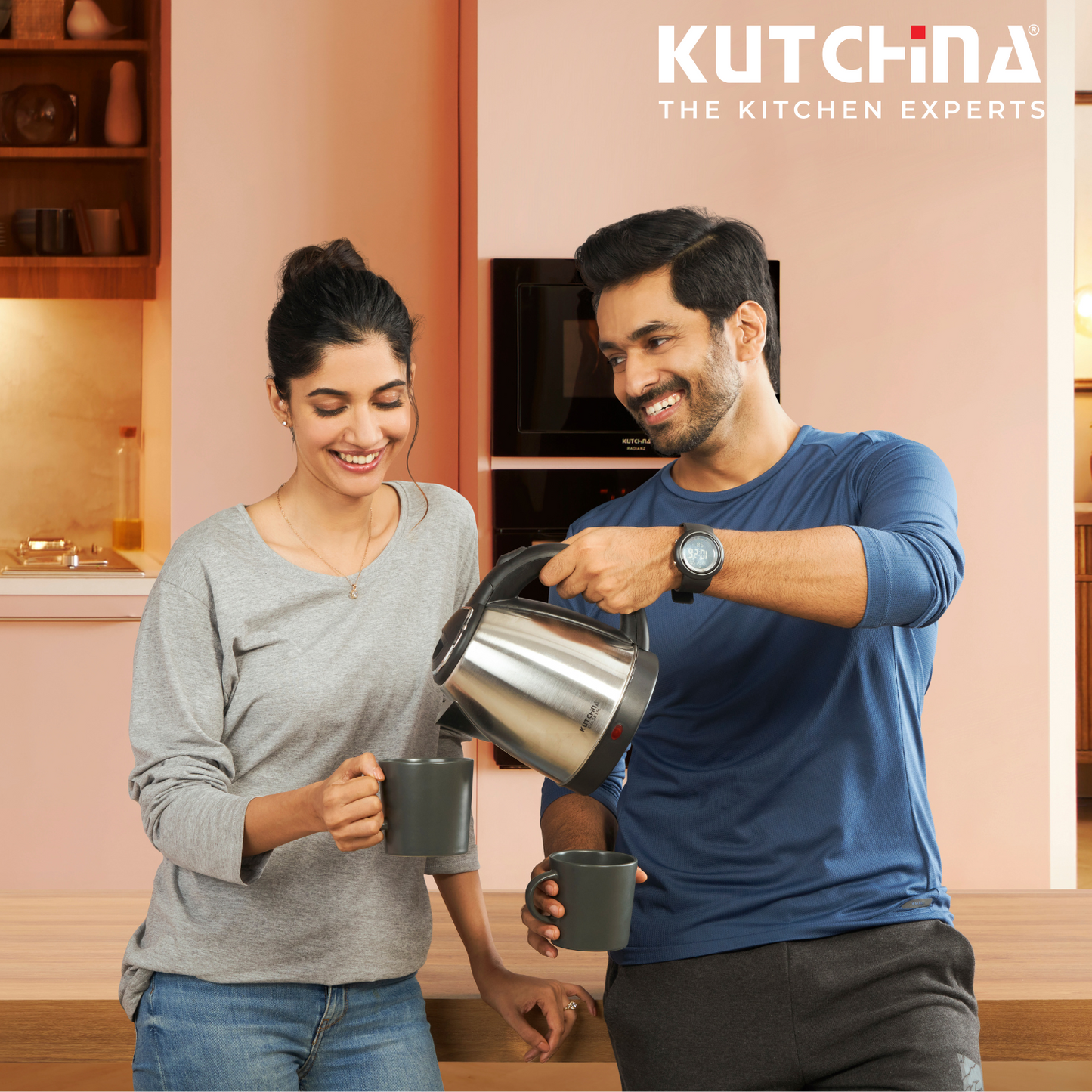 Kutchina RIO SS 1.5L Electric Kettle (1.5 L, Silver, Black)