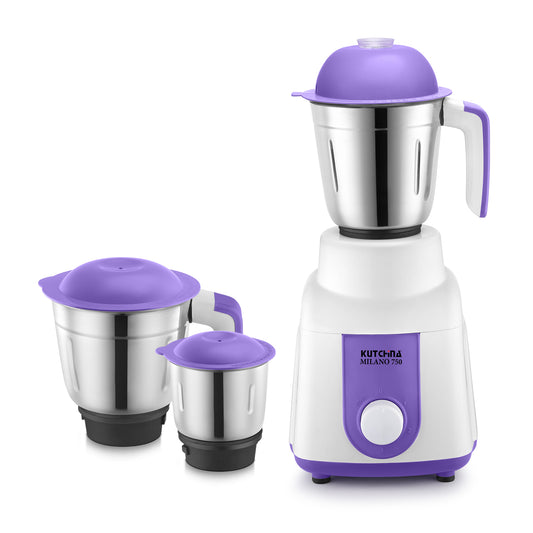 Kutchina Milano Excel 750W Mixer Grinder, 3 Jars
