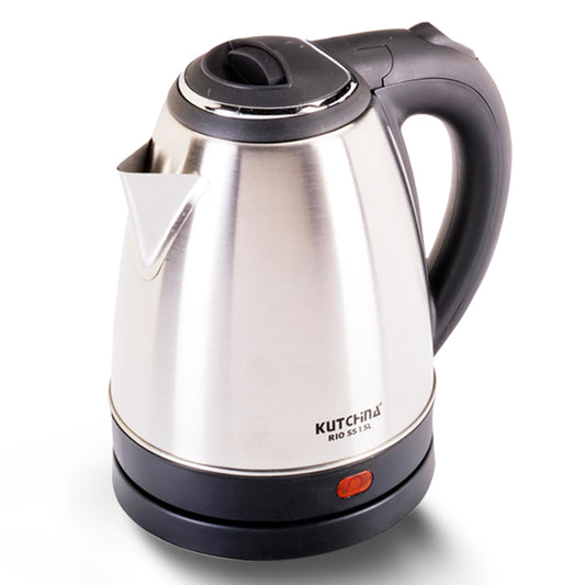 Kutchina RIO SS 1.5L Electric Kettle (1.5 L, Silver, Black)